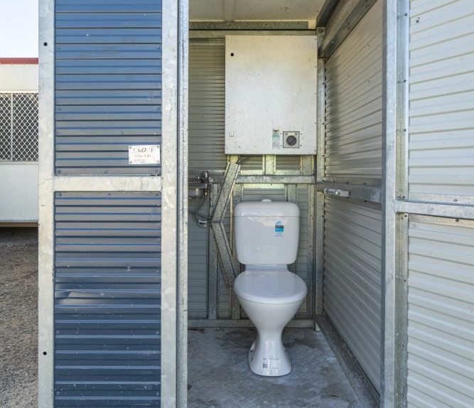 Demountable High-Rise Toilets | Grove Hire